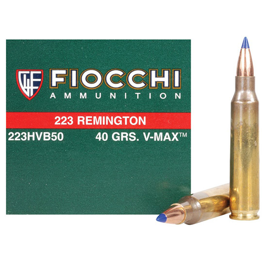 FIO 223REM 40GR VMAX 50/20 - Ammunition